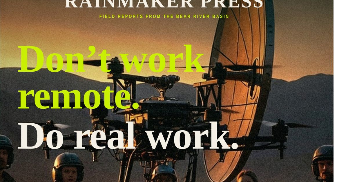 Open Graph card for the cover. First proven rain · 143 million gallons · inside.