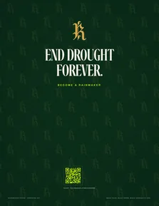 The Manifesto · End drought forever. Become a Rainmaker.